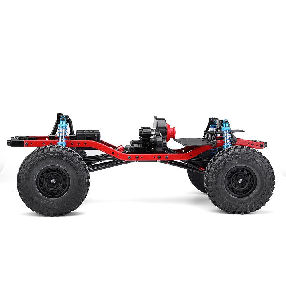 4WD Pre-assembled CNC Frame RC Car Crawler Parts Straight Bridge Version
