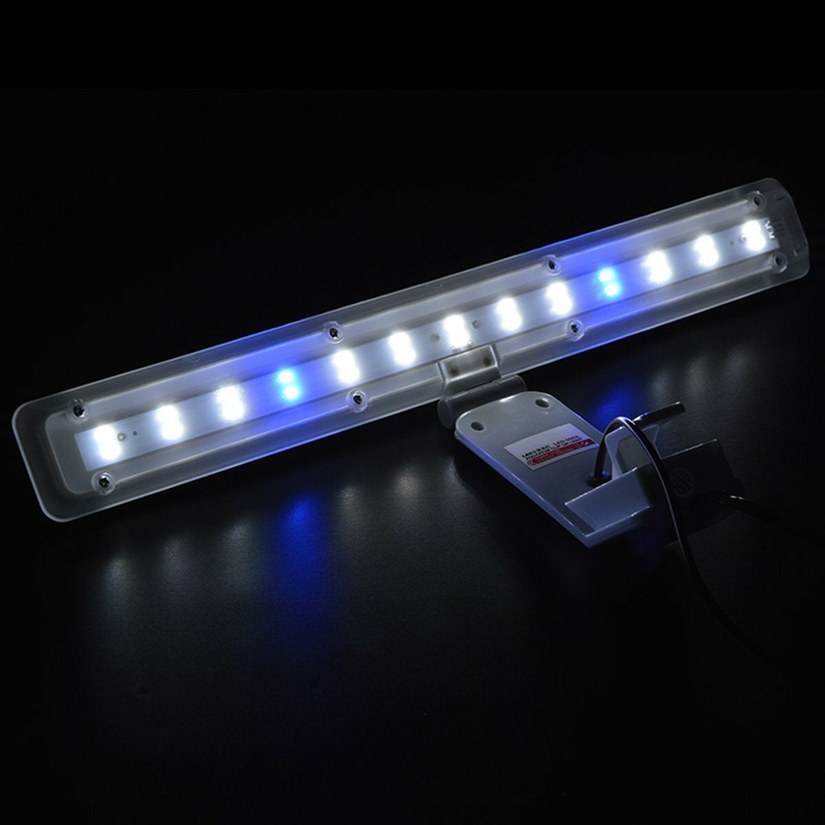 Mini Aquarium LED Light Adjustable Fish Tank Water Grow Lighting with Clamp
