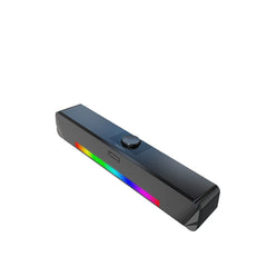 Computer Bluetooth Speaker BT5.0 3.5mm Audio+USB Plug Dual Speaker Subwoofer Diaphragm Independent Volume Adjustment