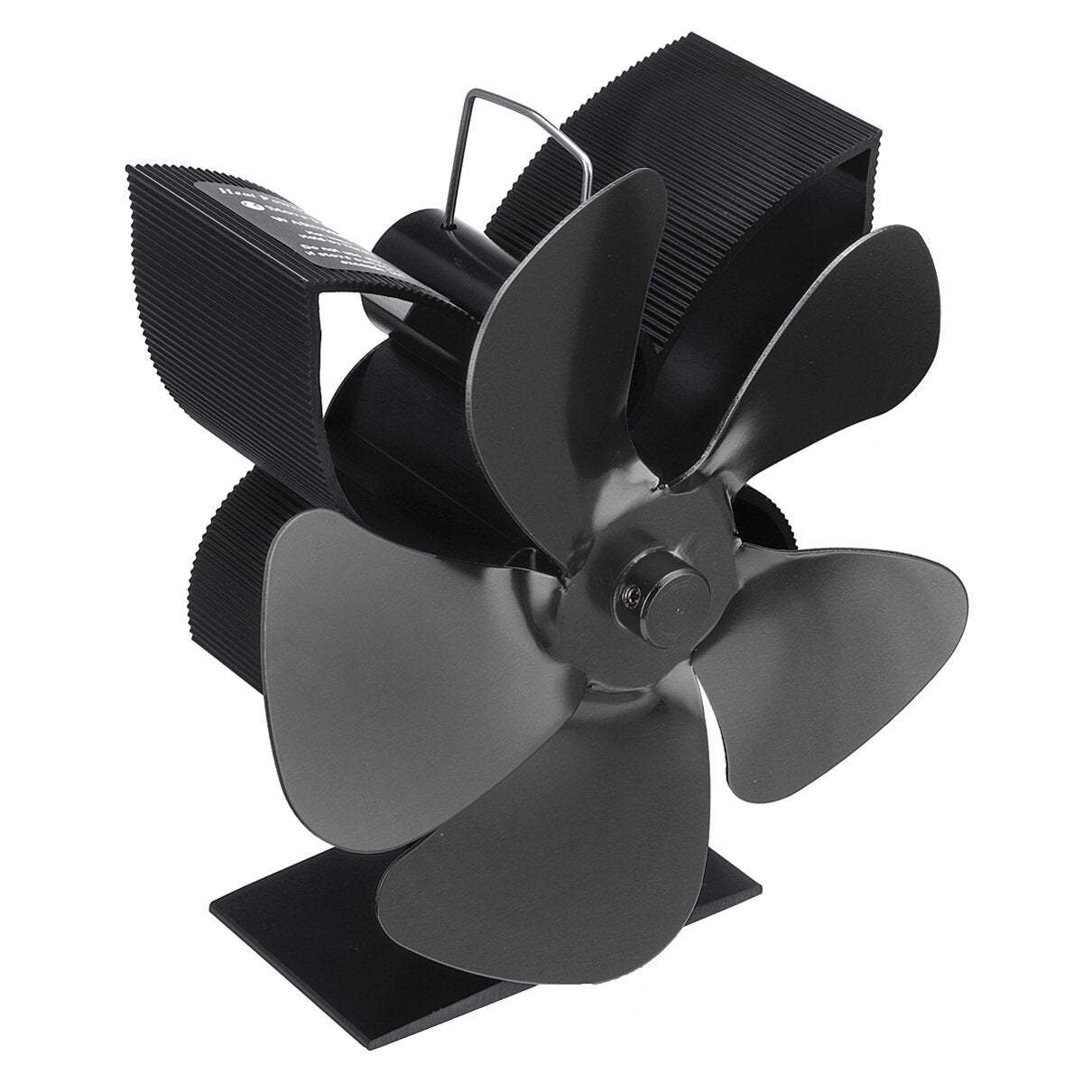 5 Leaves Stove Fan Heat Powered Energy Saving Fireplace Ecofan