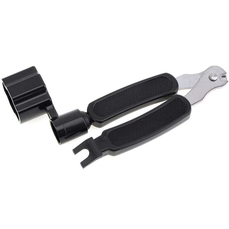 3 in 1 Guitar Peg String Winder + String Pin Puller + String Cutter Guitar Tool Set Multifunction Guitar Accessories