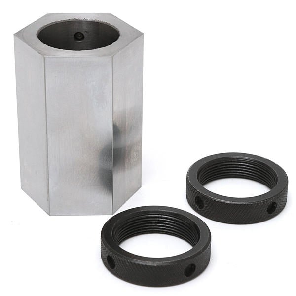 Hexagon Collet Block Hard Steel Collet Block Lathe Tool Holder