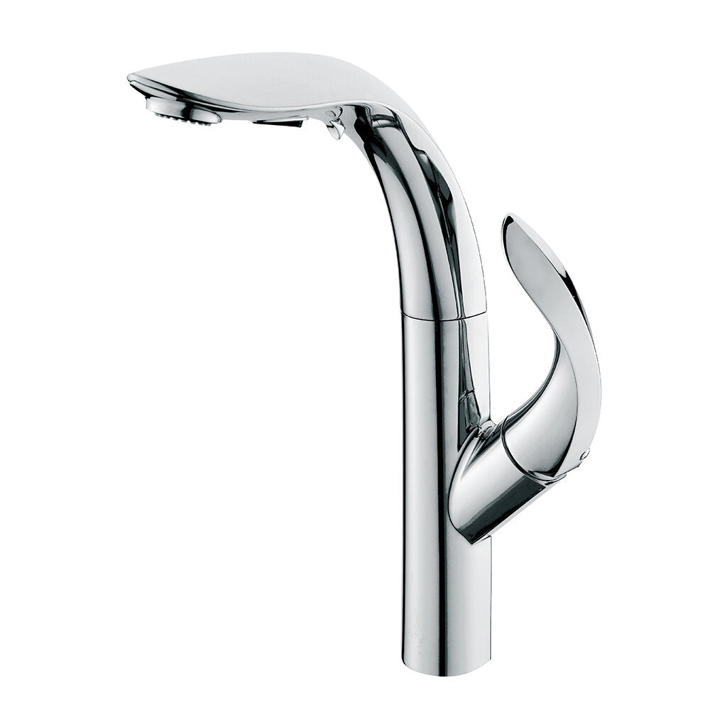 Zinc Alloy Kitchen Sink Pull Out Faucet Single Handle Double Water Modes Cold And Hot Mixer Tap cUPC NSF Certified