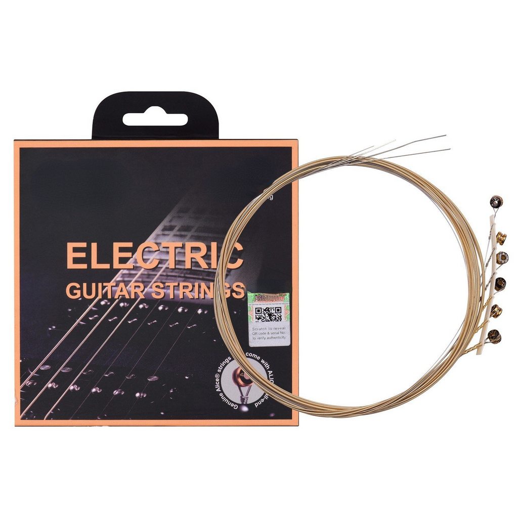 Electric Guitar Strings Hexagonal Core Bronze Iron Alloy Winding String Set for 22-24 Frets Guitars