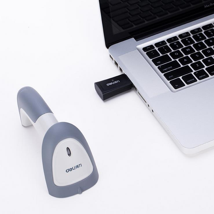 Wireless BarCode Scanner USB 32 Bits One Dimensional ABS Code Scanner
