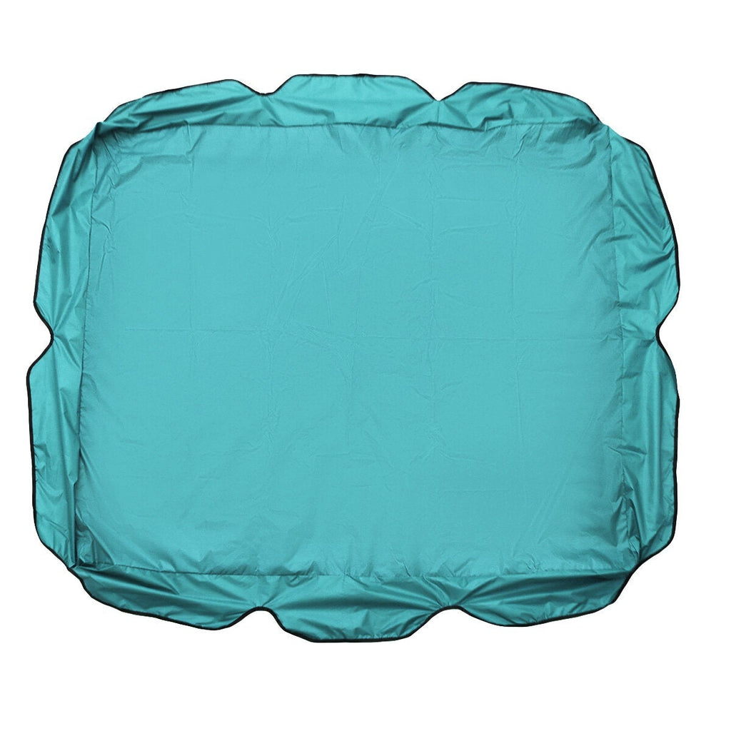 Three-seat Swing Ceiling Canopy Dust-proof Shade Waterproof for Outdoor Courtyard