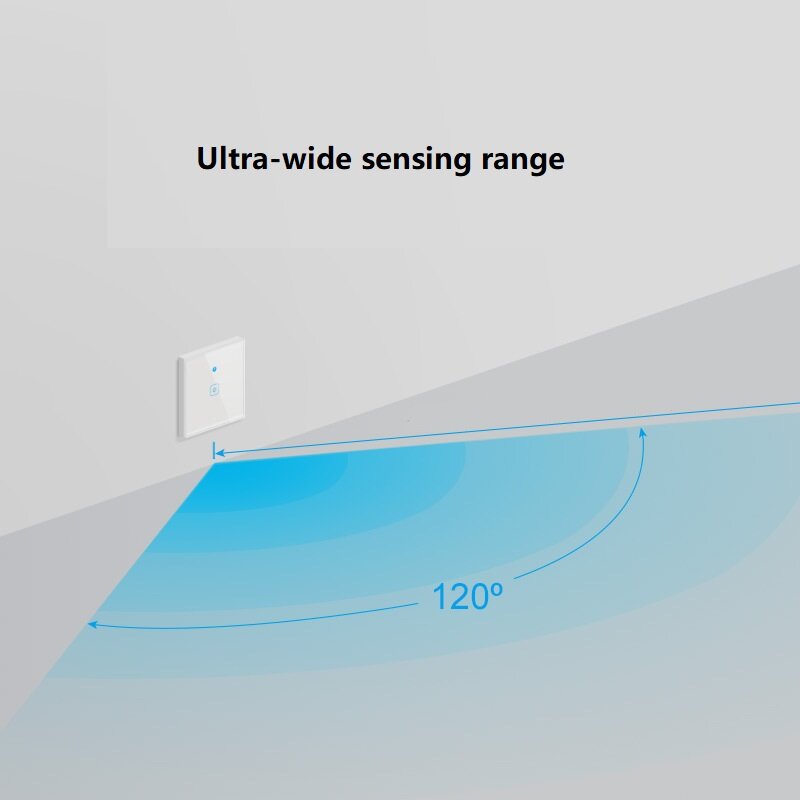 WiFi Smart Touch Remote Control Switch Radar Motion Sensor Panel Works with Amazon Alexa Google Home