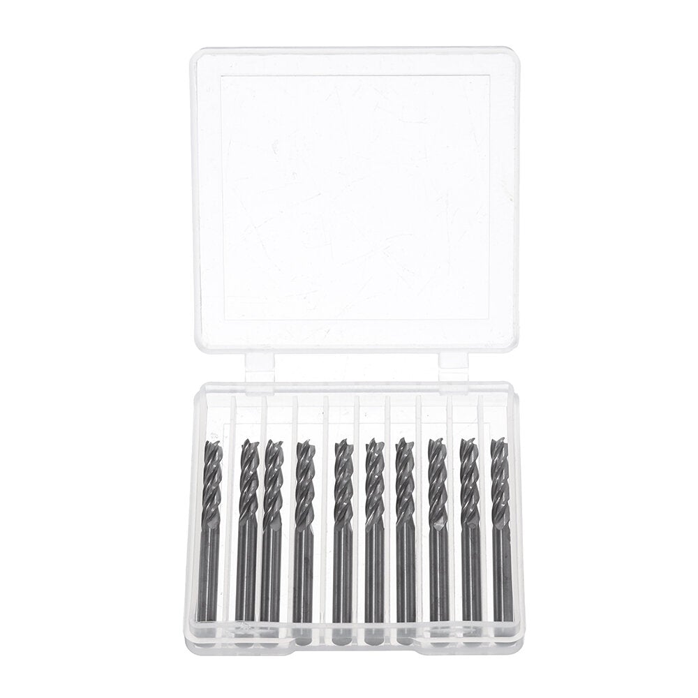 10Pcs 3-50mm Diamond Drill Bits Set Glass Hole Saw Cutter Tools