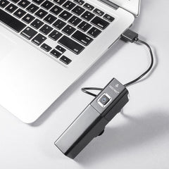 USB Rechargeable IPX6 Waterproof Bike Front Light Bicycle Handlebar Lights Outdoor Riding Warning Lights