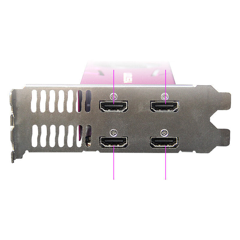 4HDMI GA 4GB GDDR5 128Bit 1071MHz 6000MHz Graphics Card for Video Multi-Screen Series