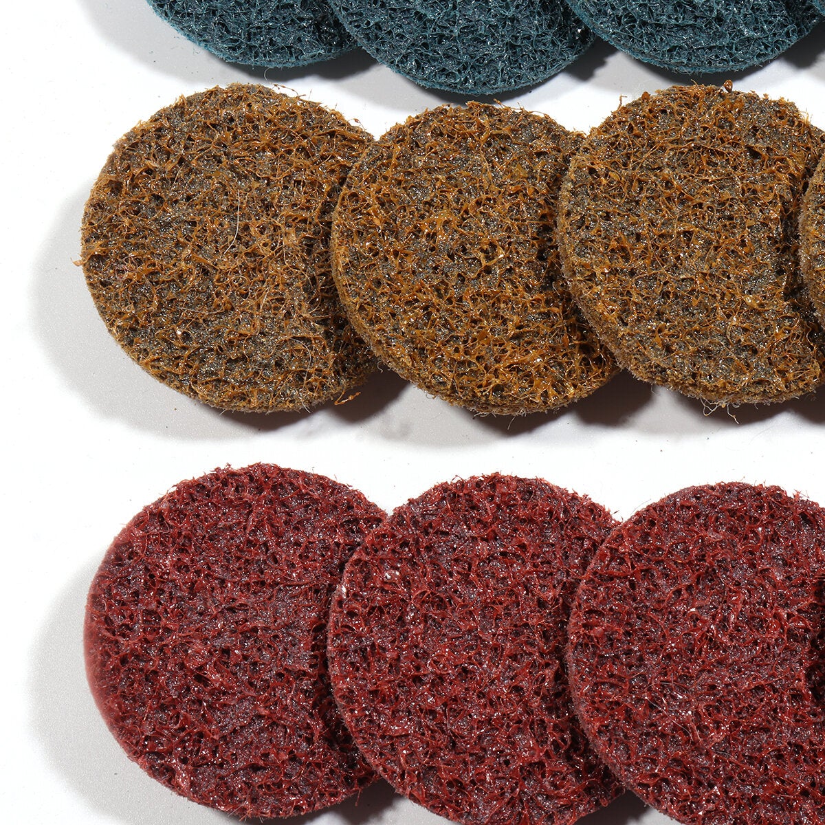 60pcs 2 Inch 50mm Sanding Discs Roll Lock Surface Sanding Discs Pad Polishing Sandpaper Quick Change Disc For Rotary Tools