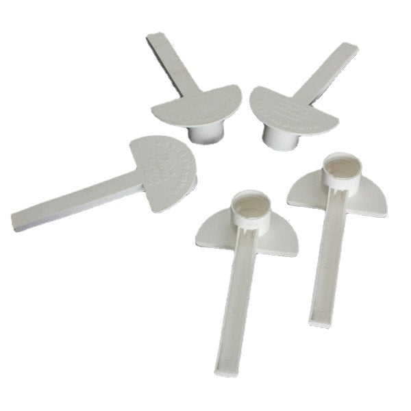 5 Pcs Plastic Beekeeping Hive Tool Beekeeper Bee Entrance Water Feeder