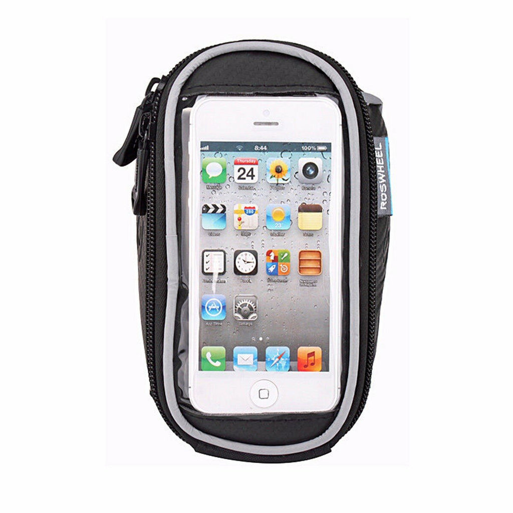 0.9/1/1.2L Bike Bag Front Frame Bag Waterproof Touch Screen Phone Bag Bike Pouch for MTB Road Bicycle