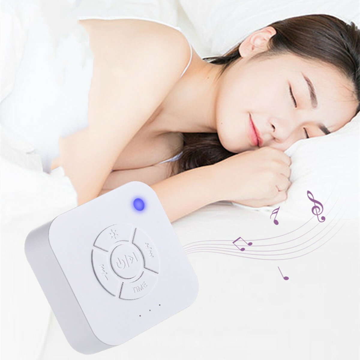 Noise Manchine Sleep Sound Therapy Device Machine Noise Sleep Aid Sounds Easy Sleeping Relax