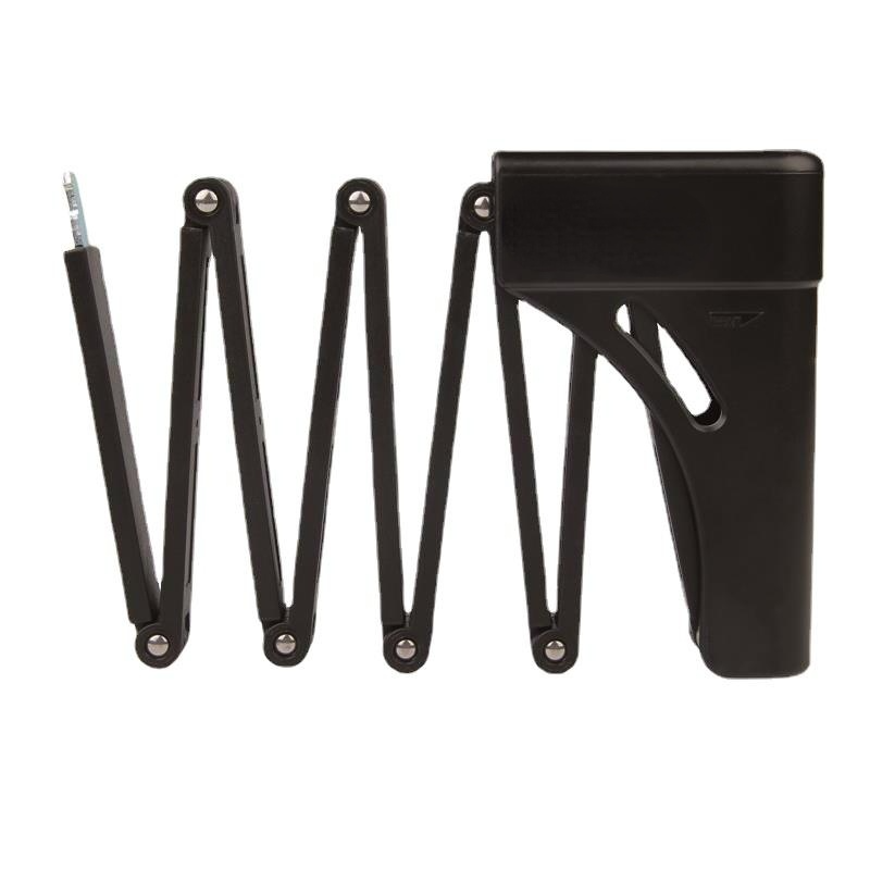 Paw Folding Bicycle Locks Strong Steel Motorcycle Bike Lock Folding Anti Theft Security Cable Lock