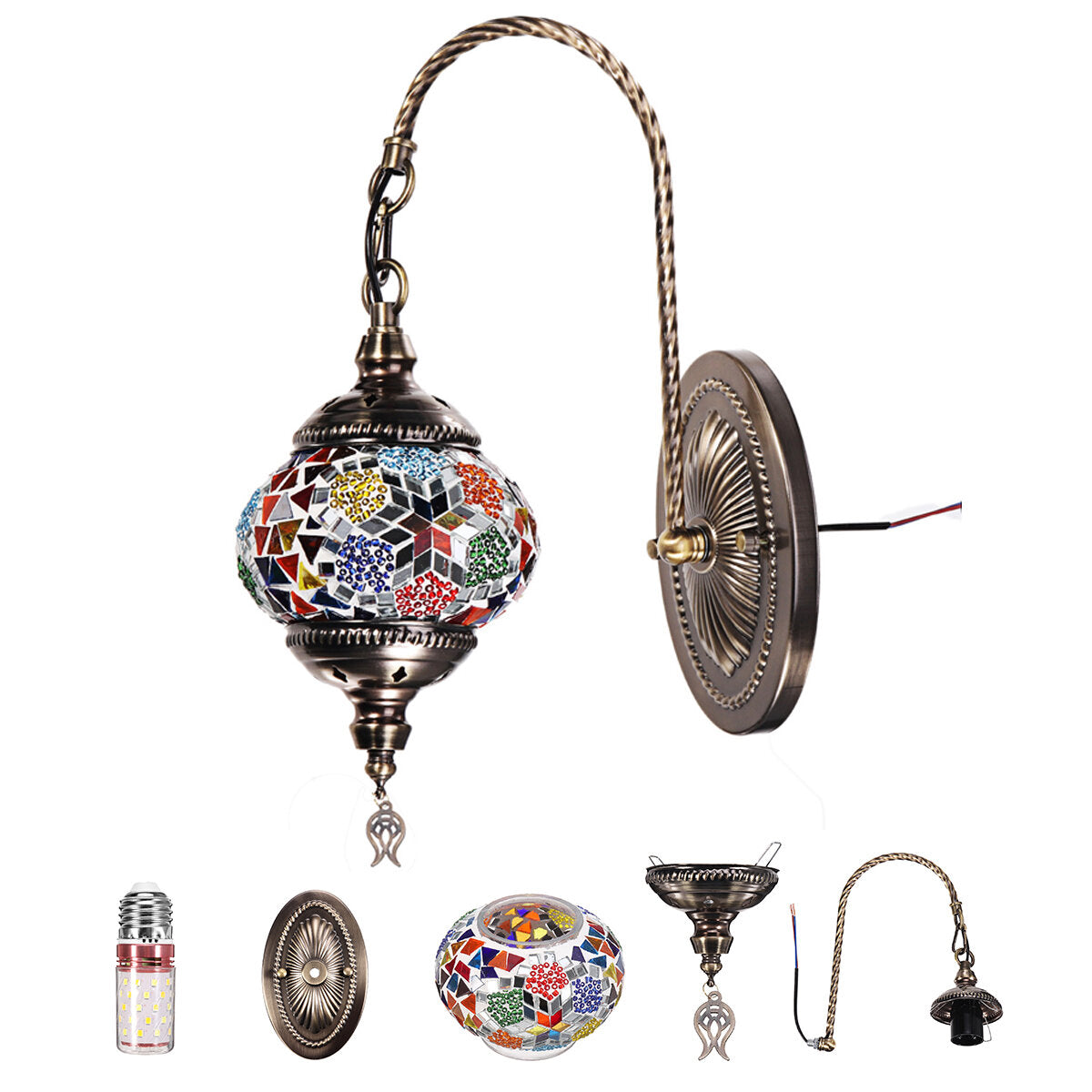 Romantic Wall Light Home Bar Corridor Fixture Lamp Decor 110-240V