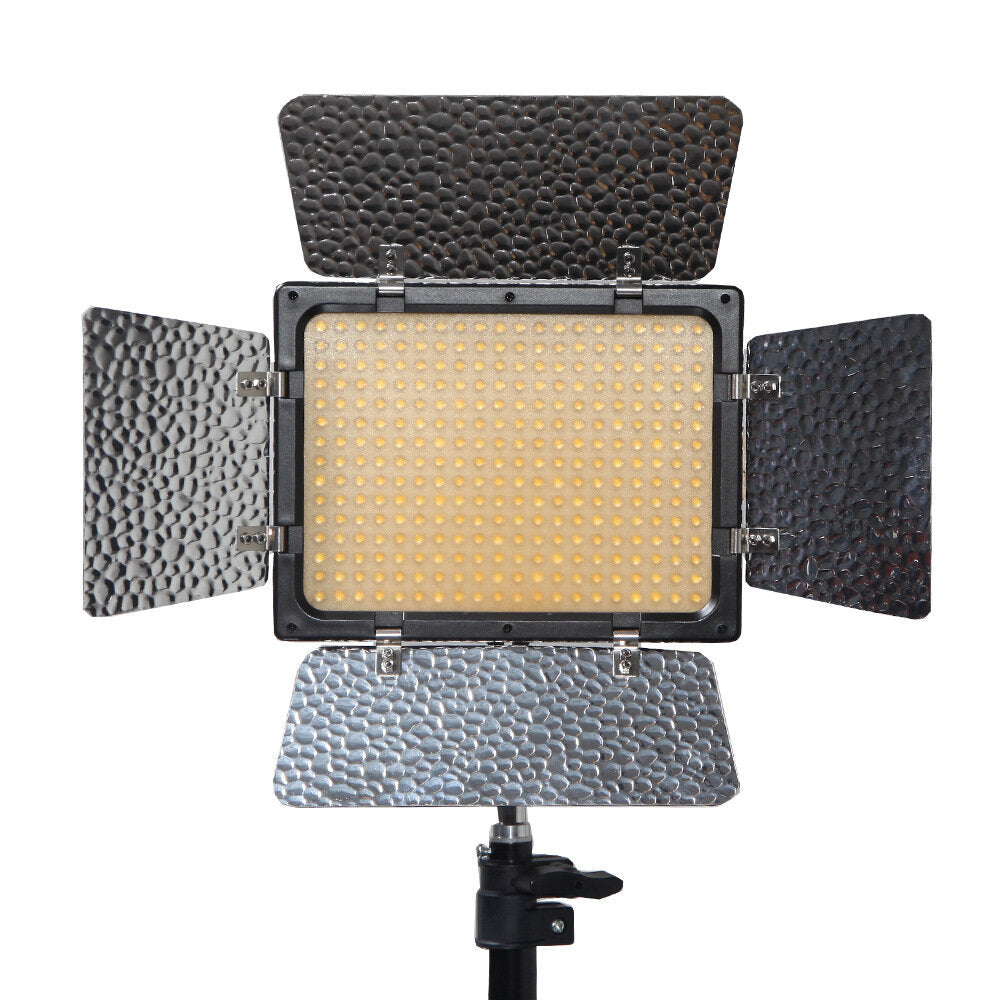 LED Photography Fill Light 3200K-6000K Color Temperature For Canon for Nikon for Sony Camera with Light Barrier