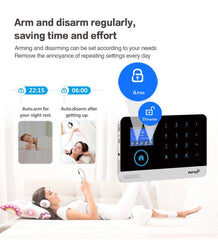 Alarm System for Home Burglar Security 433MHz WiFi GSM Alarm Wireless Tuya Smart House App Control