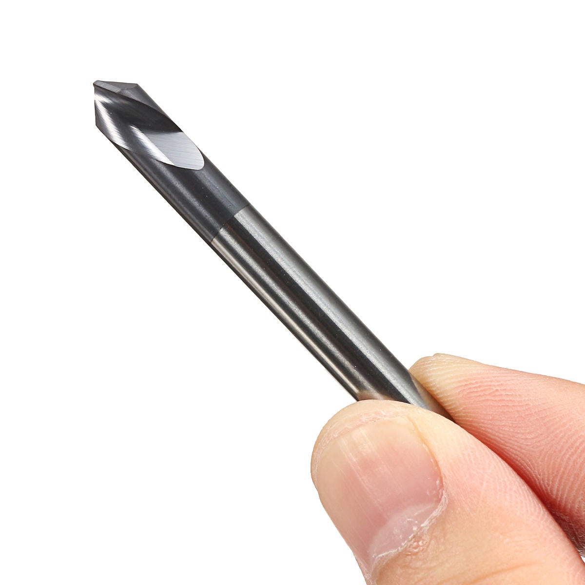 5pcs 6mm 90 Degree Chamfer Mill 2 Flutes HRC45 Carbide End Milling Cutter