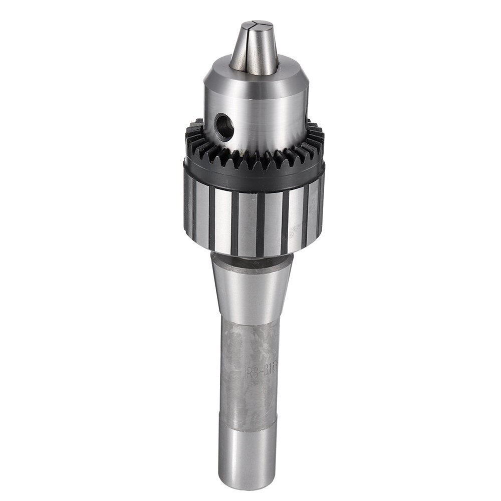 Heavy Duty Lathe Drill Chuck 13mm Capacity with Shank Precision Integrated with Key Whrench