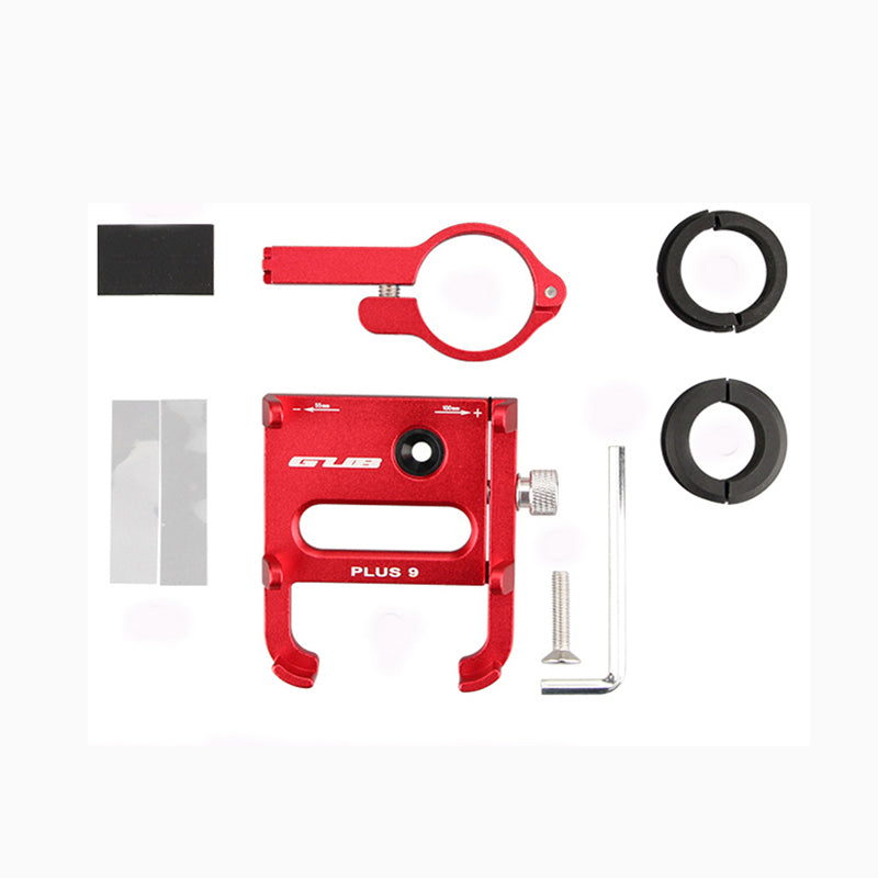 Aluminum Alloy Bike Phone Holder For iPhone X SE 7/8 Plus 6/6s Plus Samsung Galaxy s6/s7/s8/s9 Plus Android