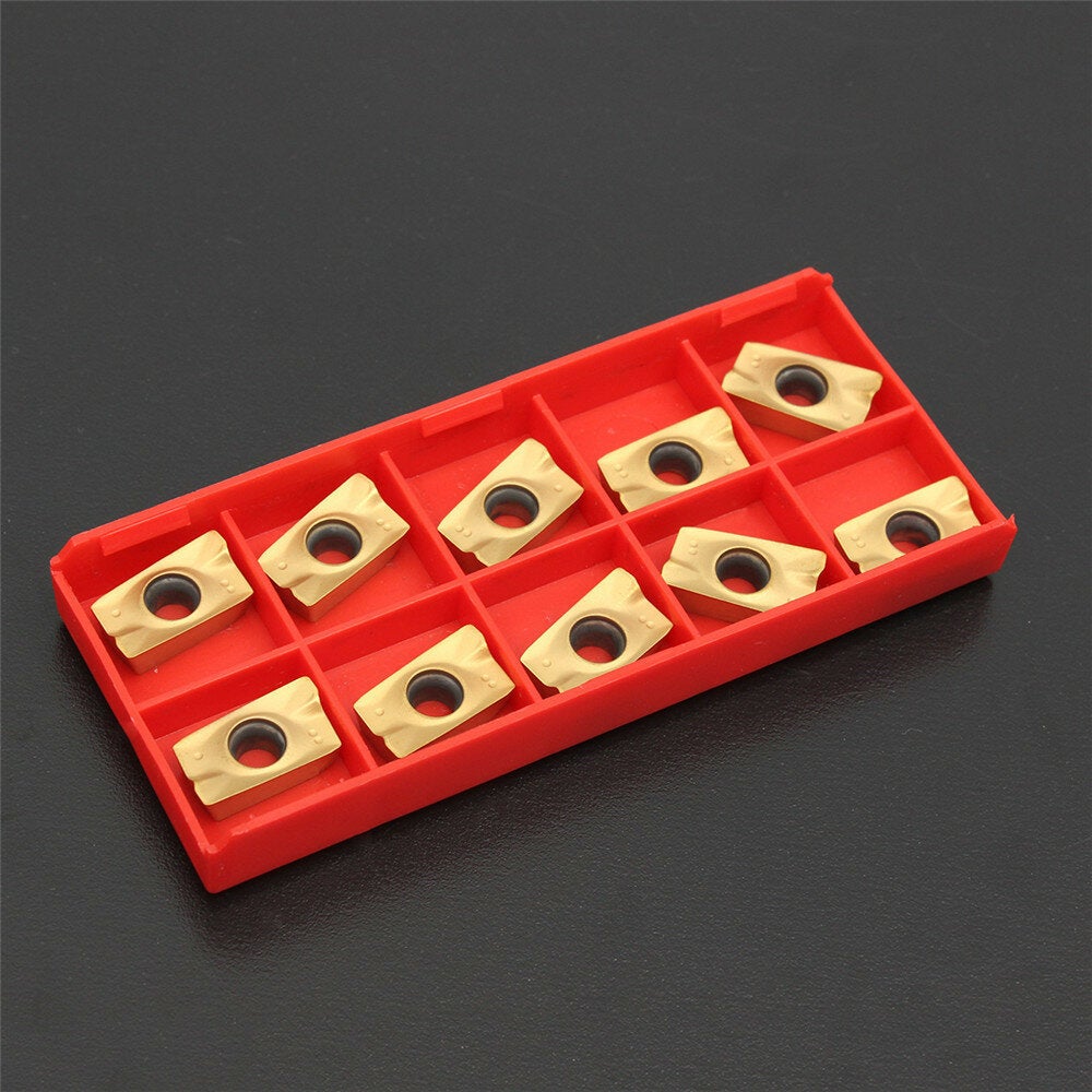10pcs Carbide Inserts for 400R Milling Cutter Turning Tool