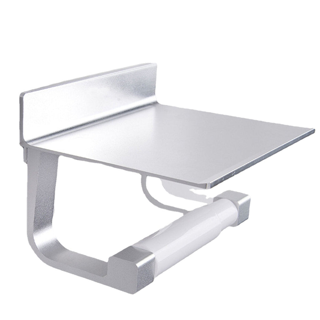 Aluminum Toilet Paper Holder Phone Holders Bathroom Kitchen Not Need Decorative Hardware