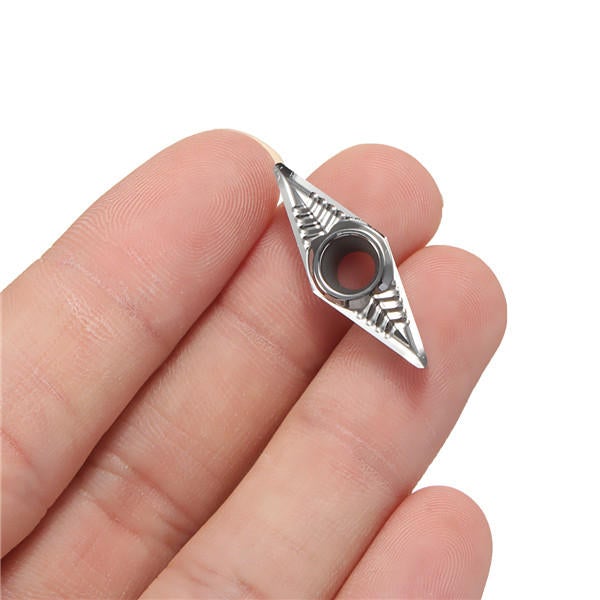 10pcs Carbide Inserts Lathe Tool for Aluminum