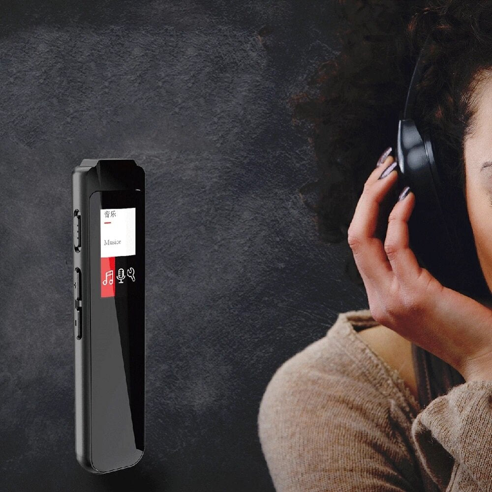8GB 16GB 32GB Voice Recorder HD Non-destructive Smart Noise Reduction LCD Digital Audio Sound