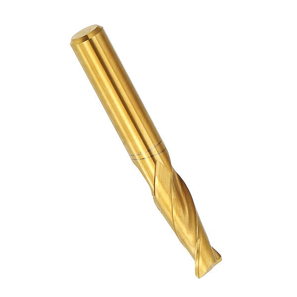 6mm Shank 2 Flute 15/17/22mm Titanium Coated Double Flute CNC End Mill Cutter