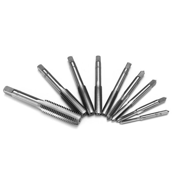 2Pcs M3 to M12 Industrial Metric HSS Right Hand Thread Tap Drill Bits Plug Taps
