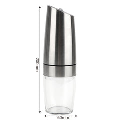 Automatic Electric Pepper Grinder Gravity Sensor LED Light Sesame Pepper Pepper Grinding Bottle