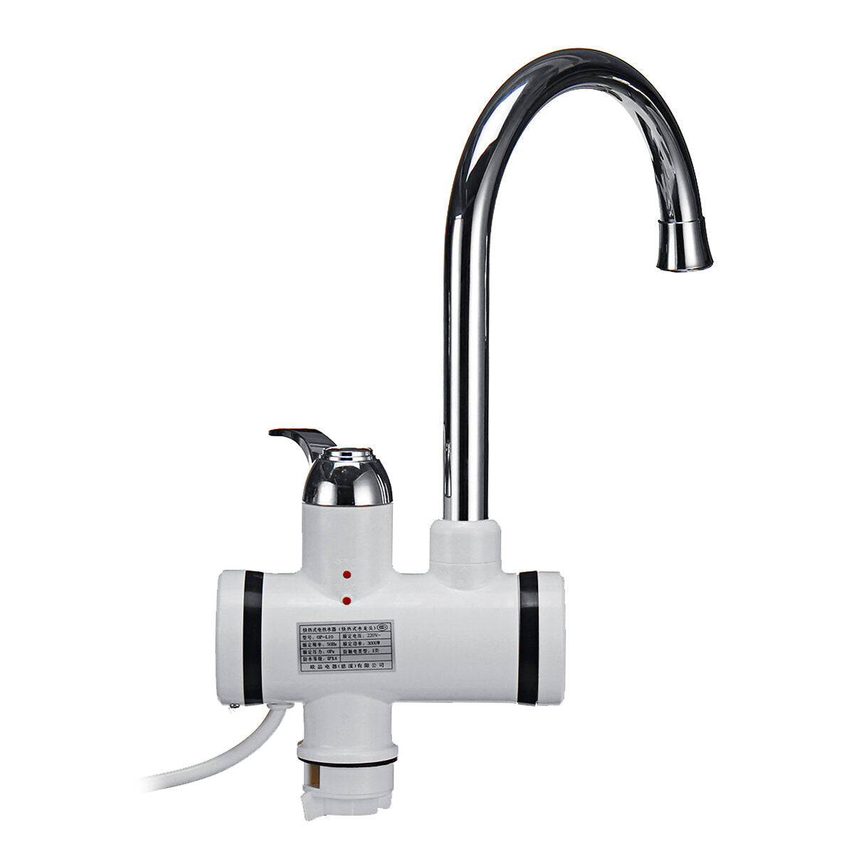 360 Electric Instant Faucet Tap Hot Water Heater LCD Display Kitchen Fast Heat
