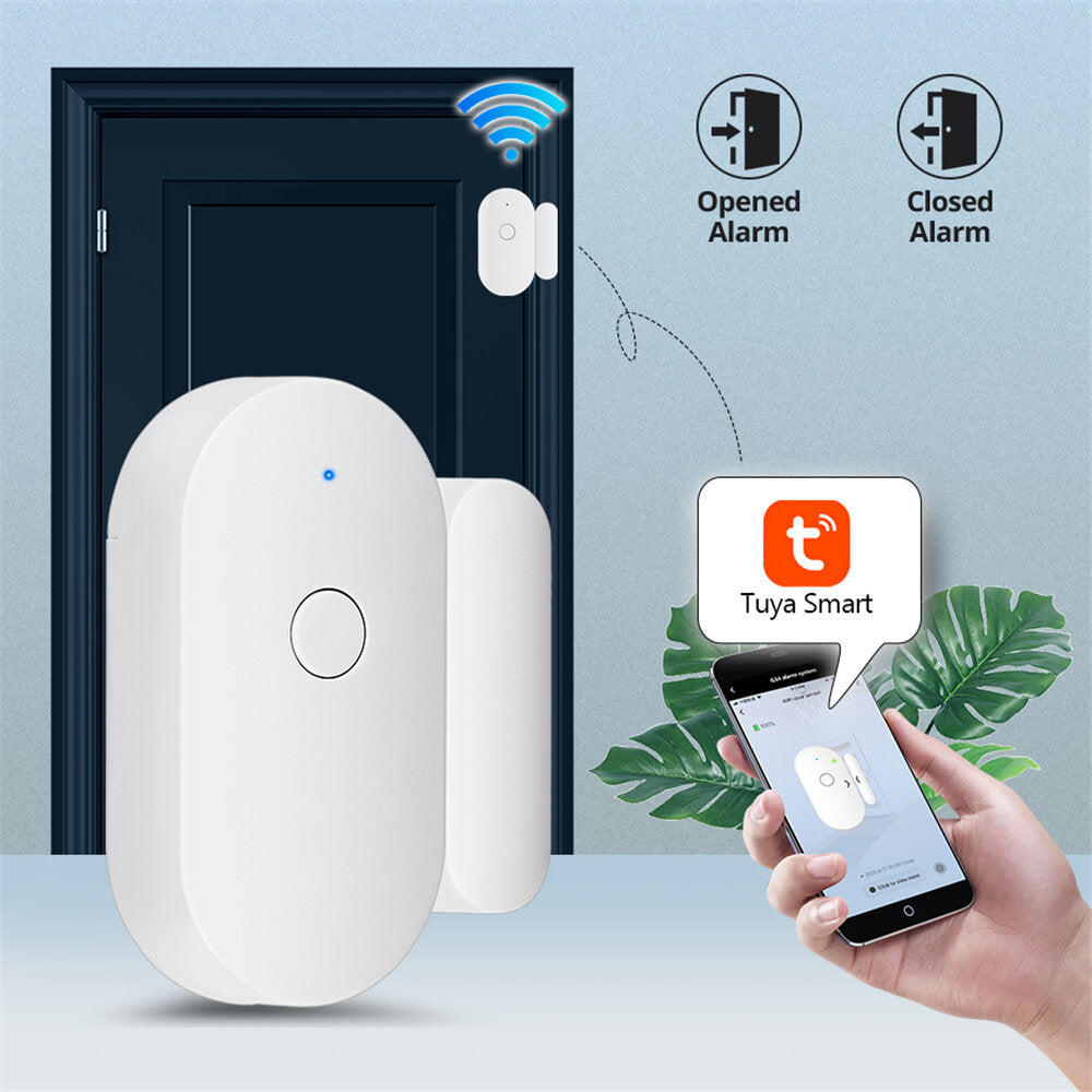 Wifi Door & Window Alarm Sensor For Smart Home Security System