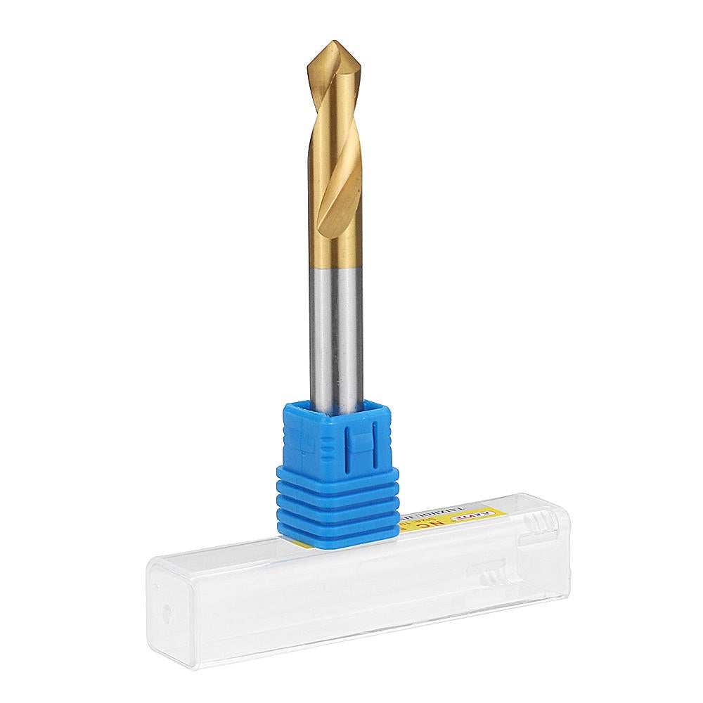 5pcs 2 Flutes 90 Degree 4-10mm Chamfer Drill Bit M35 HSS Cobalt Drill Bit Milling Cutter