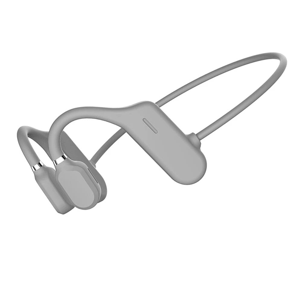 Bone Conduction Sports Bluetooth Wireless Headphone 6D Handsfree Driving Neckband IPX6 Waterproof Earphone with Mic
