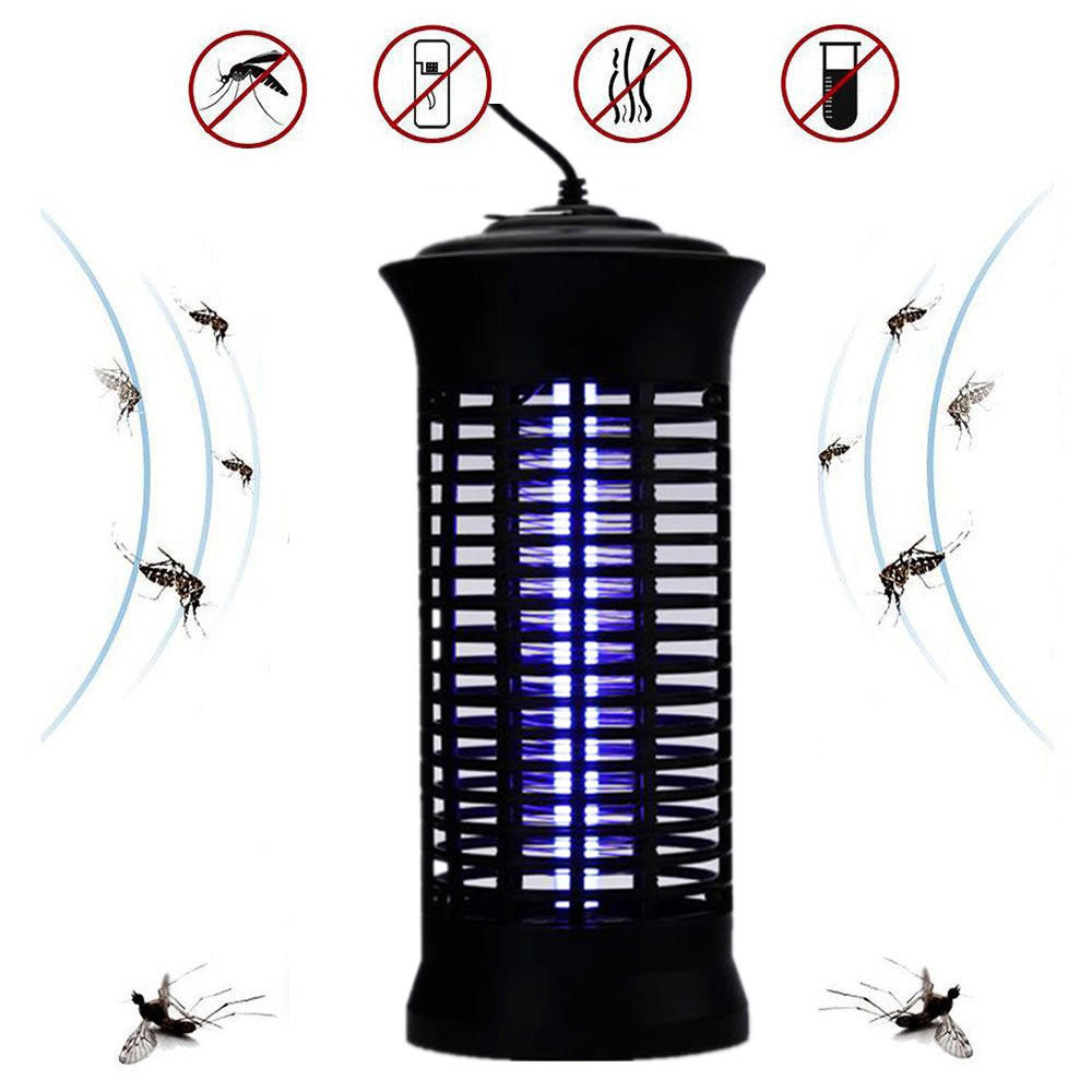 Electronic Mosquito Killer Lamps LED Socket Electric Mosquito Dispeller Fly Bug Insect Trap Killer Zapper Night Lamp Children Friendly