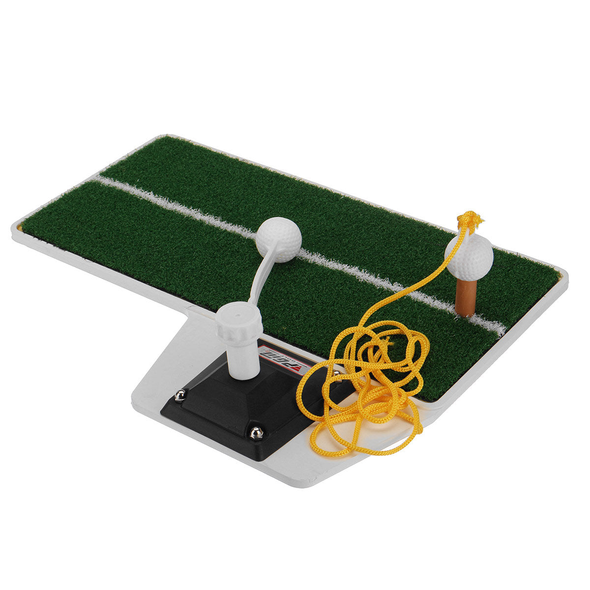 3-in-1 Golf Practice Swing Putting Mat Multi-functional Golf Practice Grass Mat Golf Putter for Beginners Training