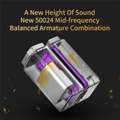 Wired Earphones 16 Drivers 7BA+1DD 3.5mm In Ear Earphone Hi-Fi DJ Monitor Music Stereo Earbuds Headphone