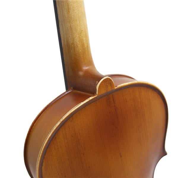 4/4 Spruce wood Carving Violin with Bow String Mute Case