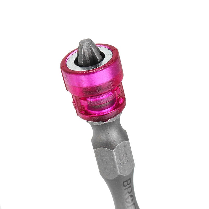 5pcs Double Head 65mm S2 Alloy PH2 Phillips Magnetic Screwdriver Bits 1/4 Inch Hex Shank