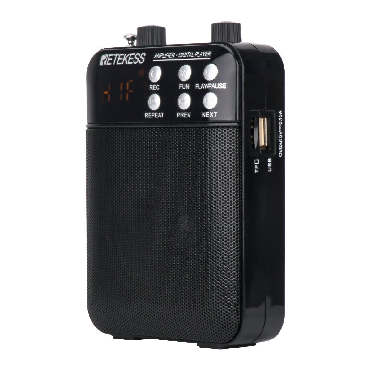 Portable 3W FM Recording Voice Amplifier Teacher Microphone Speaker With Mp3 Player Radio Recorder