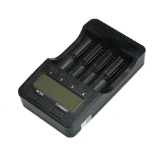 4 Slots Smart Intelligent Battery Charger Kit