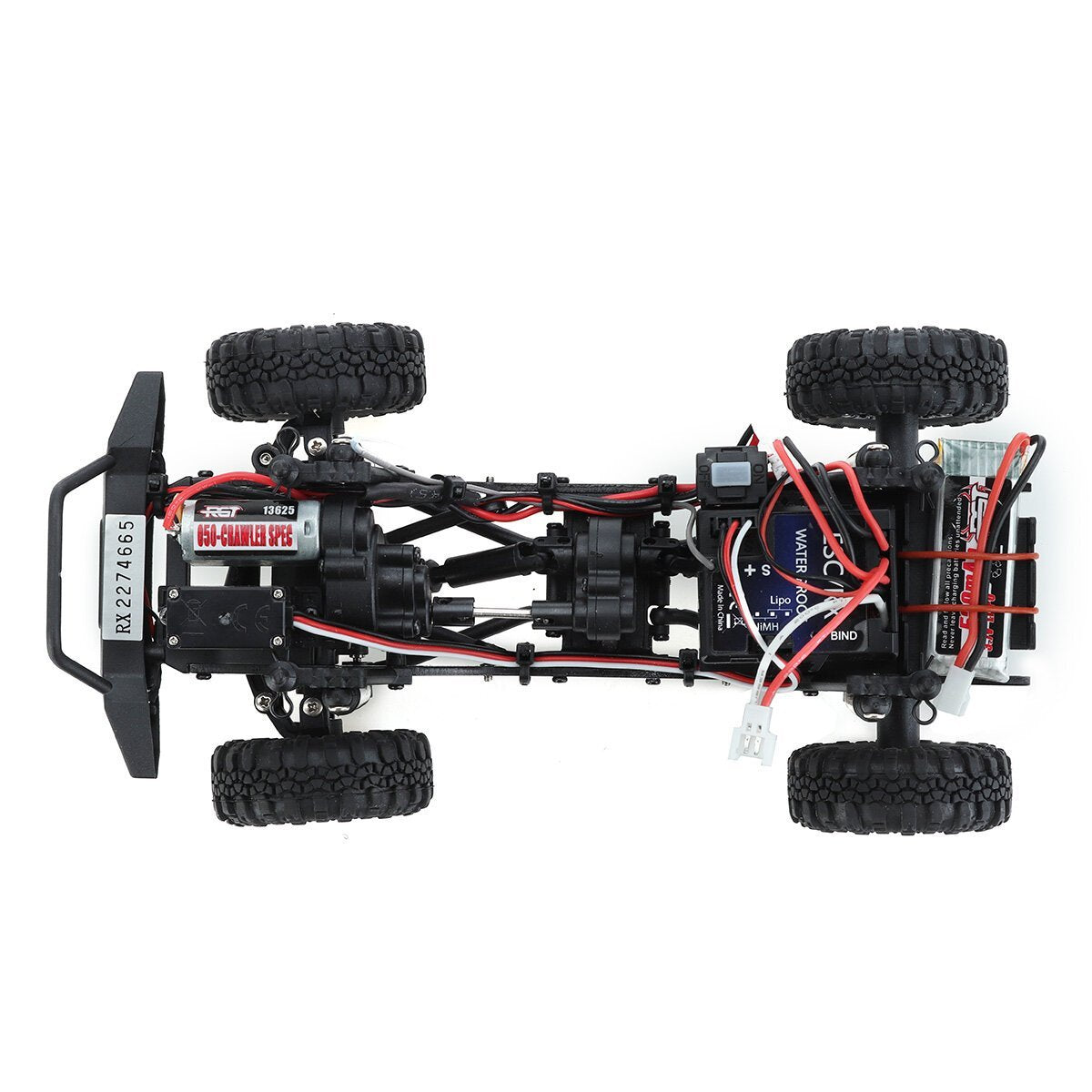 RC Car 4WD 4x4 Lipo mini Monster Off Road Truck RTR Rock Crawler With Lights