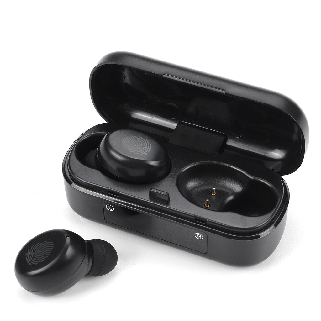 Bluetooth 5.0 TWS In-Ear Headset Power Display Wireless Sport Earphone Mini Stereo Headphones with Charging Case