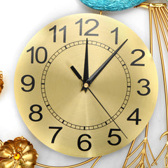 Simple European Fashion Peacock Wall Clock Sitting Room Bedroom Creative Art Wall Clock