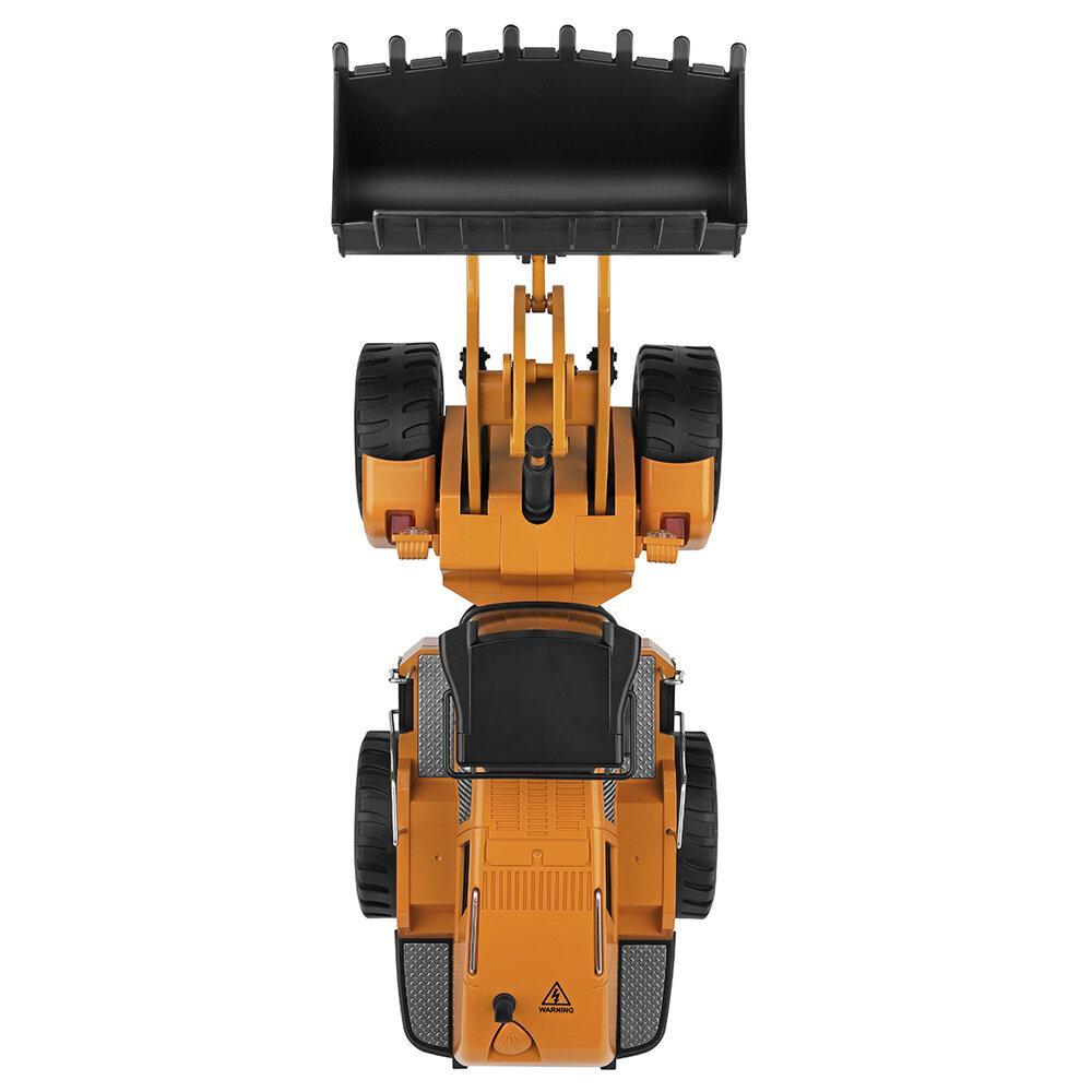 1/14 2.4G Electric Remote Control Bulldozer RC Car Vehicle Models Engineer Truck Toys 7.4v 1500mah