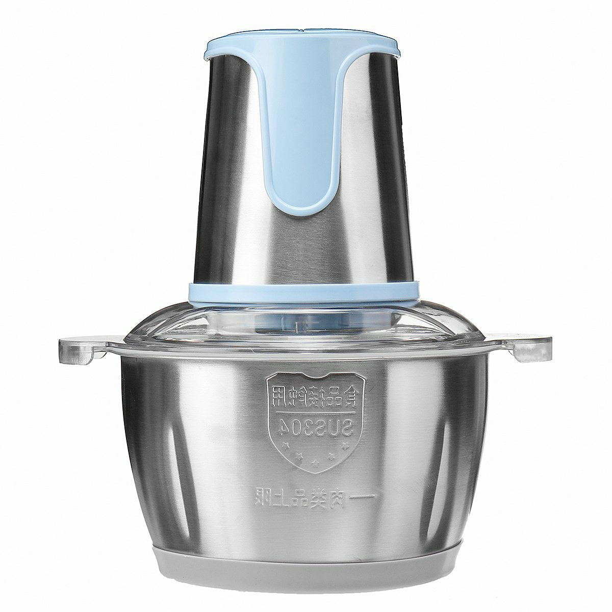 Blender Stainless Steel Meat Grinder Home Electric Chopper Food Mincing Machine 300W 2L