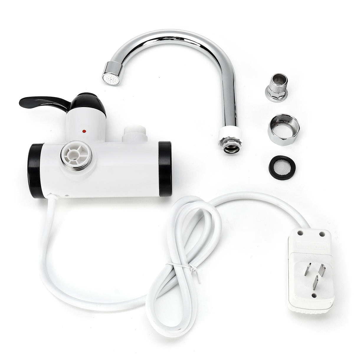 3000W Instant Electric Faucet Under Inflow/Lateral Inflow Kitchen Hot Water Heater Tap
