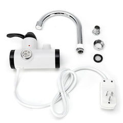 3000W Instant Electric Faucet Under Inflow/Lateral Inflow Kitchen Hot Water Heater Tap